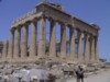 In front of Parthenon